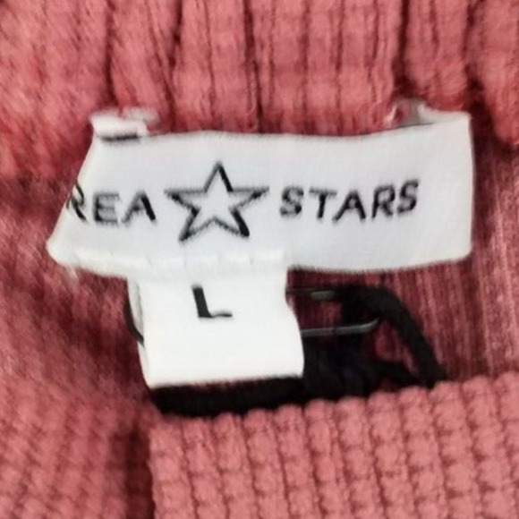 Area Stars Waffle Cargo Jogger Pants Mauve Size Large NWT - Picture 5 of 8